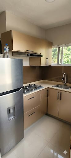 Cocina integral beige